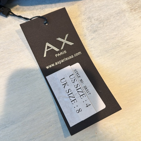 NWT Size 4 AX Paris Backless Halter Midi Dress - Picture 4 of 4